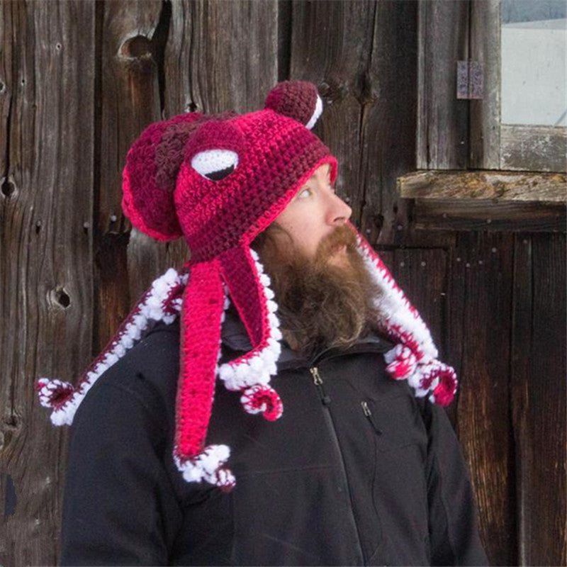 Crochet Blækspruttehue