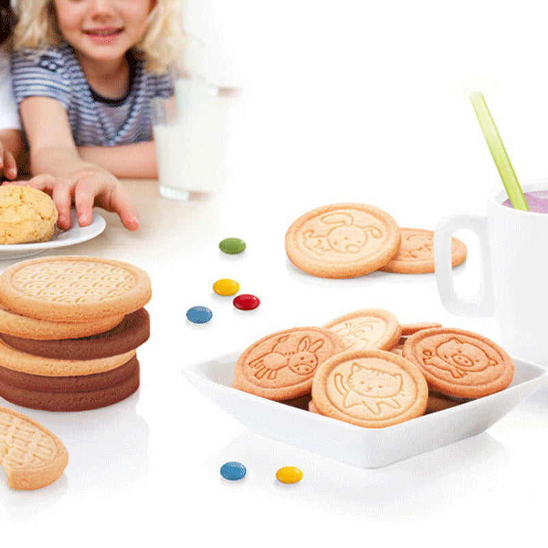 Non-Stick Cookie Stempel &Cutter (5 mønstre)