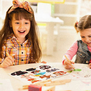 Diamant maleri gratis klistermærker