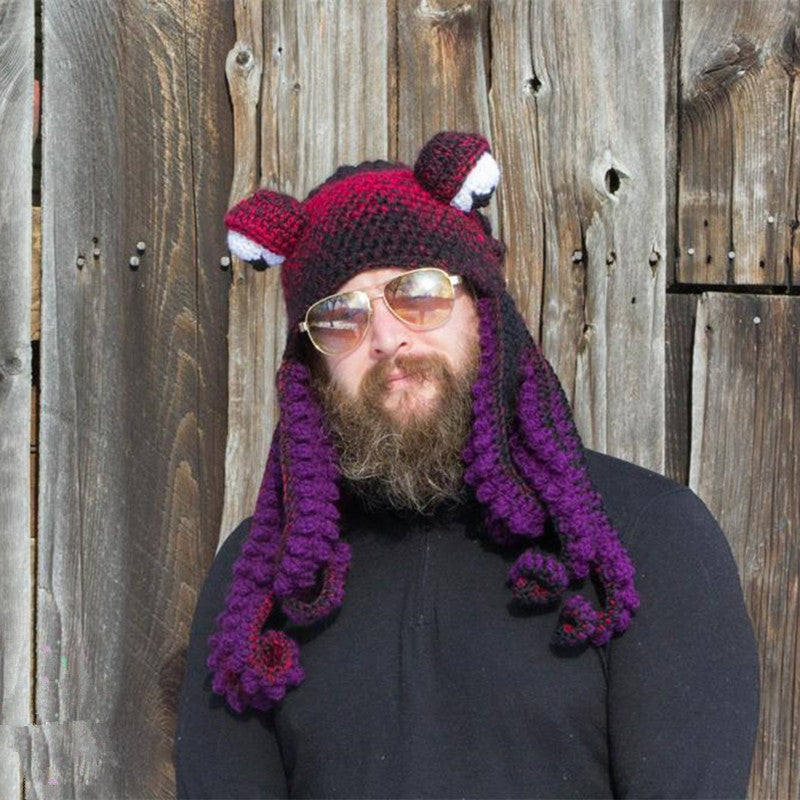 Crochet Blækspruttehue