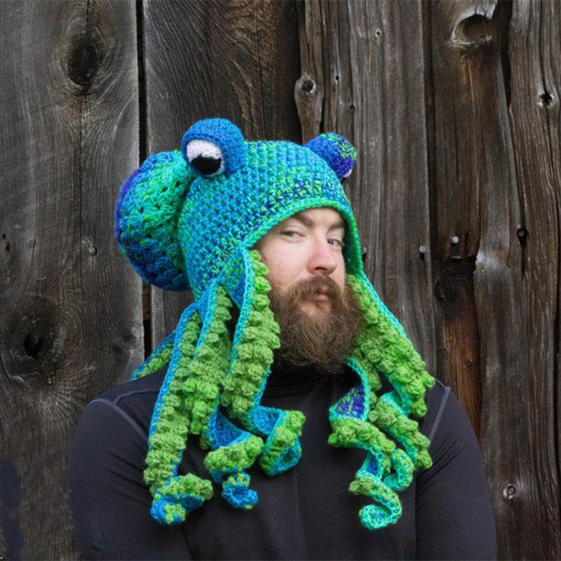 Crochet Blækspruttehue