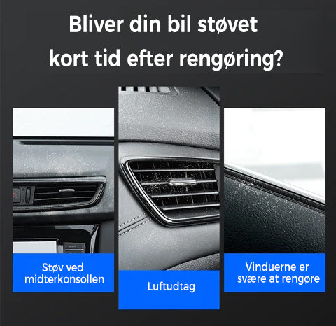 Håndholdt støvsuger bilrenser