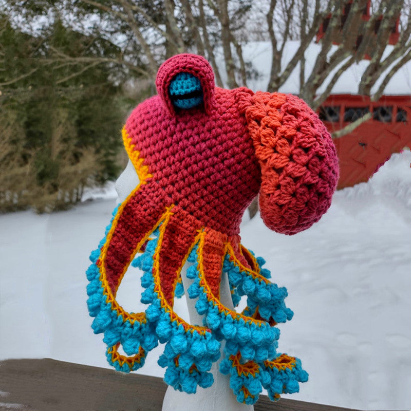 Crochet Blækspruttehue