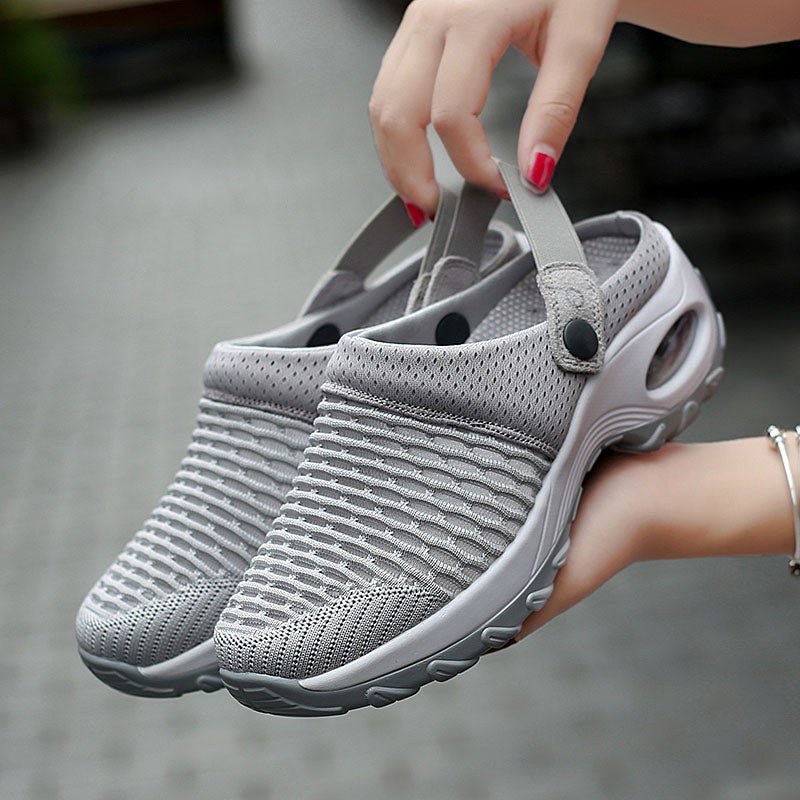 Kvinders åndbar Casual Air Cushion Slip-on sko