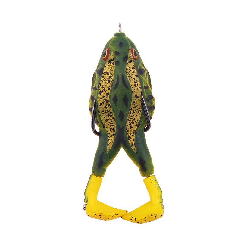 Dobbelt propel Frog Soft Bait (1 eller 5 billeder)