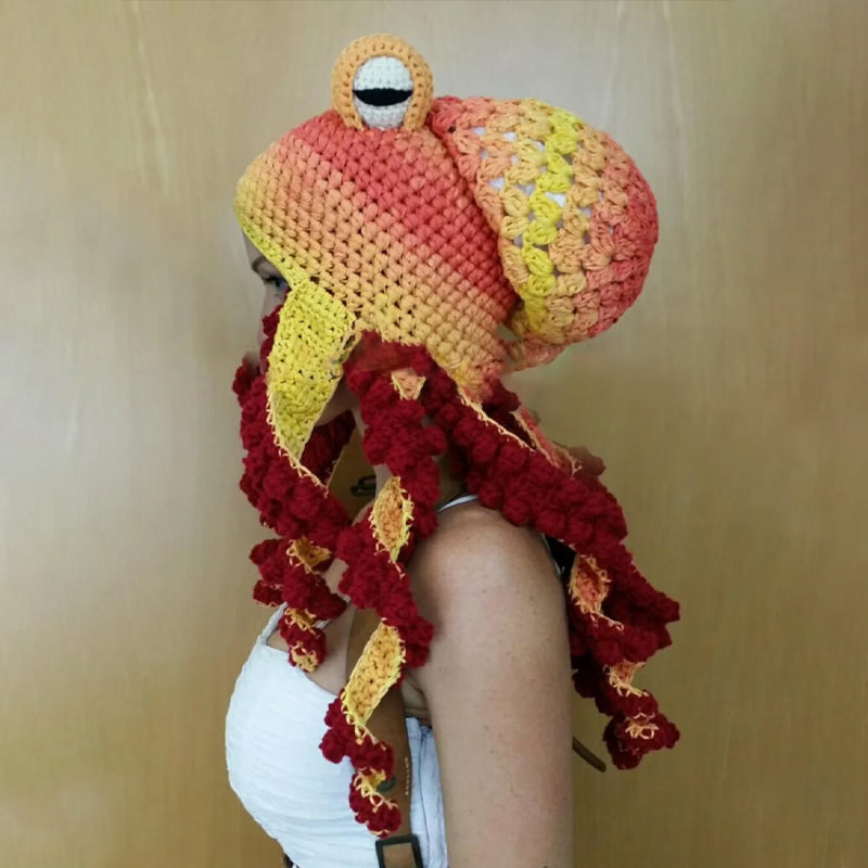 Crochet Blækspruttehue