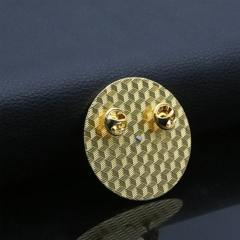 Lykkehjulsbroche