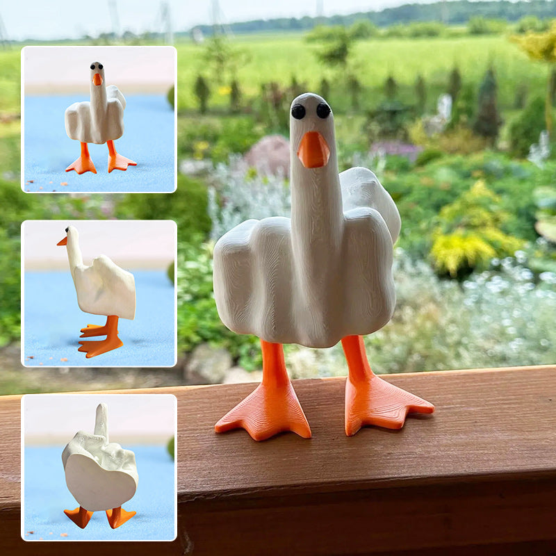 Duck you! Harpiksdekoration