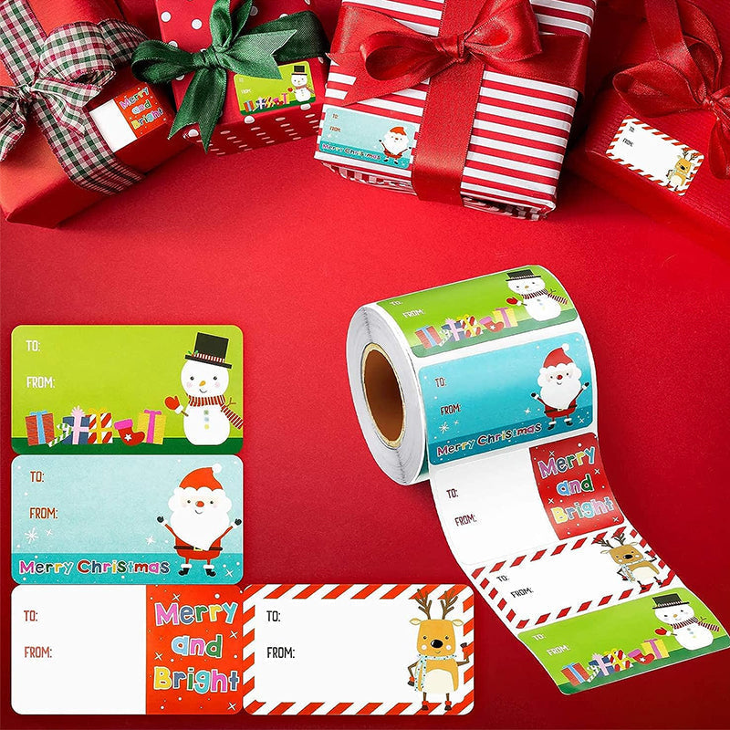 Christmas Self-adhesive Stickers