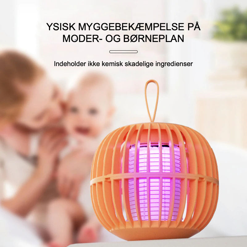 2 i 1 lydløs myggedræberlampe uden støj
