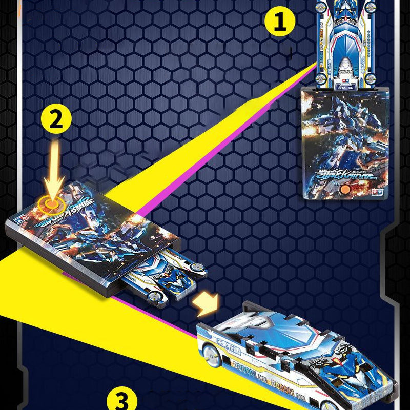 Pop-ud kort med hurtige biler