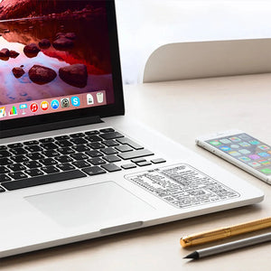 klistermærker til tastaturgenveje（3 stk）