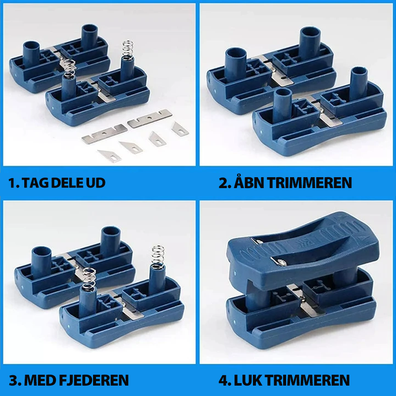 Dobbeltkantstrimningsværktøj