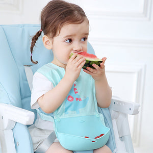 Letvægts silikone bib til småbørn