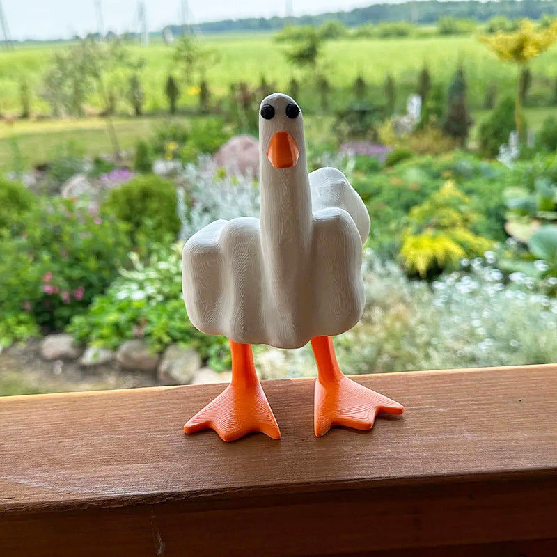 Duck you! Harpiksdekoration