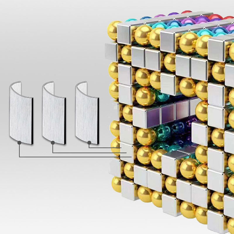 Dekompression Rubik's terning med magnetiske bolde