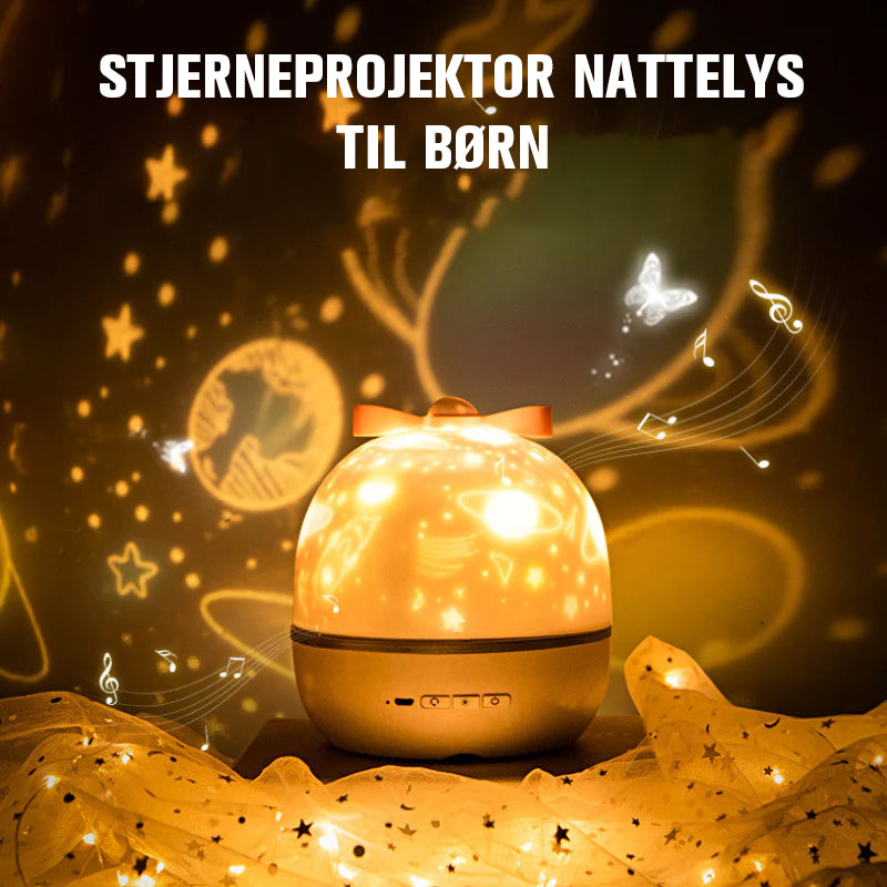 Stjerneprojektor nattelys