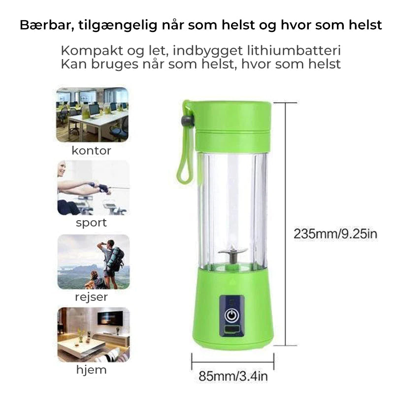 Bærbar USB elektrisk juiceblænder