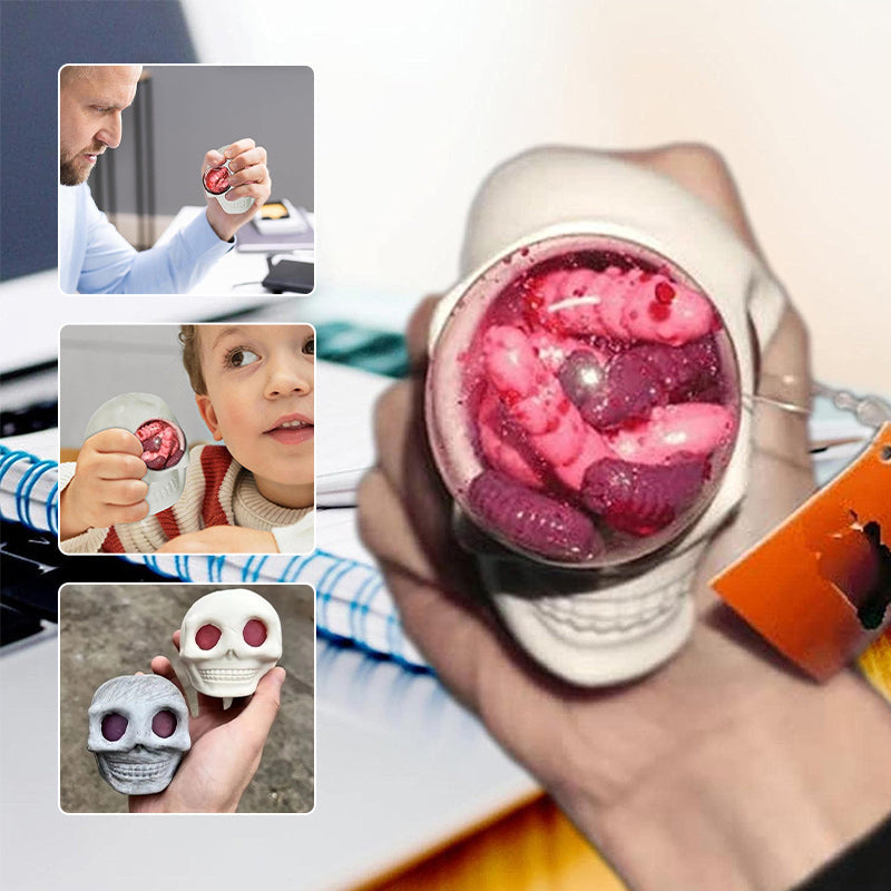 Klemmelegetøj i kraniemotiv