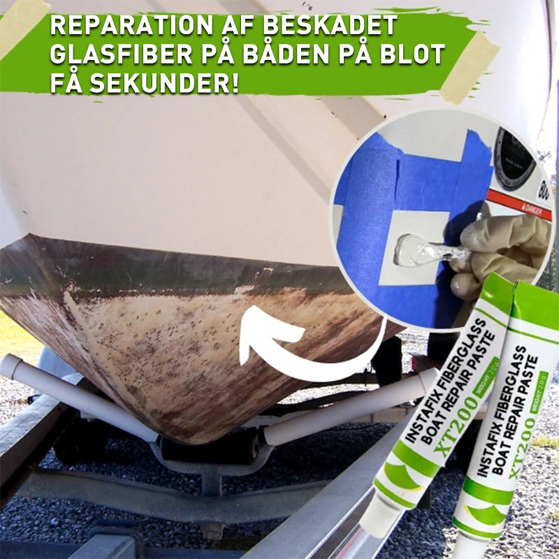 Reparationsmasse til glasfiber