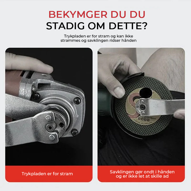 Topnøgle til Vinkelslibning