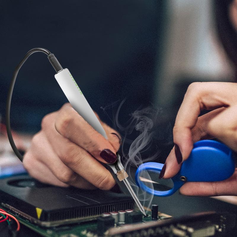 USB bærbar elektrisk loddekolbe sæt