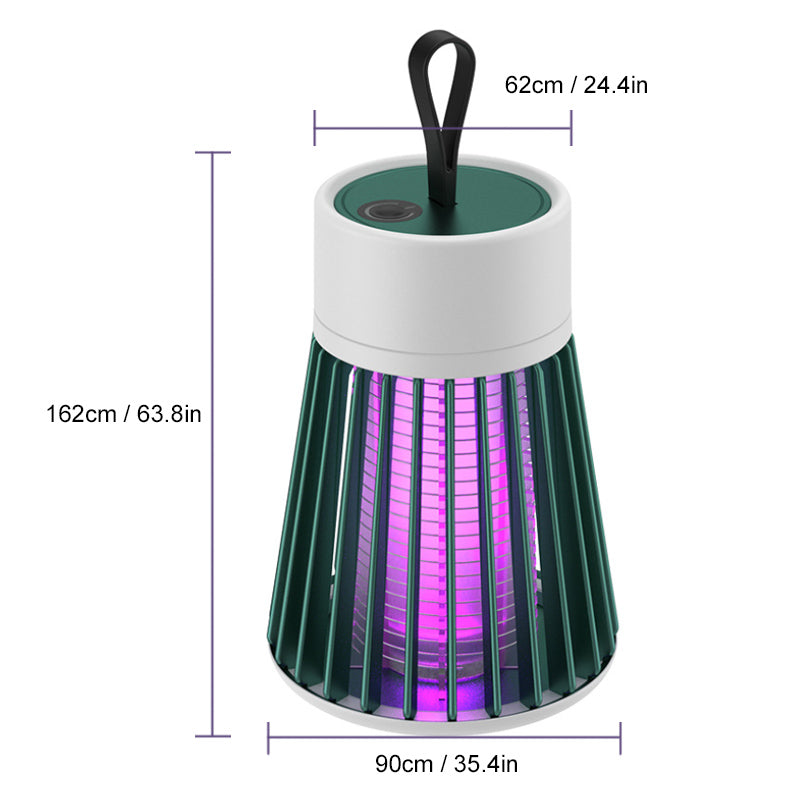 USB genopladelig lampe til mygge- og fluefælder
