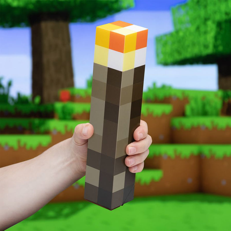 Sød Minecraft fakkellampe