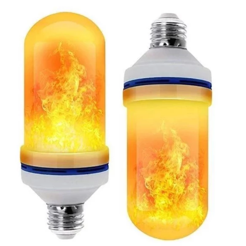 LED tyngdekraft effekt brand lys