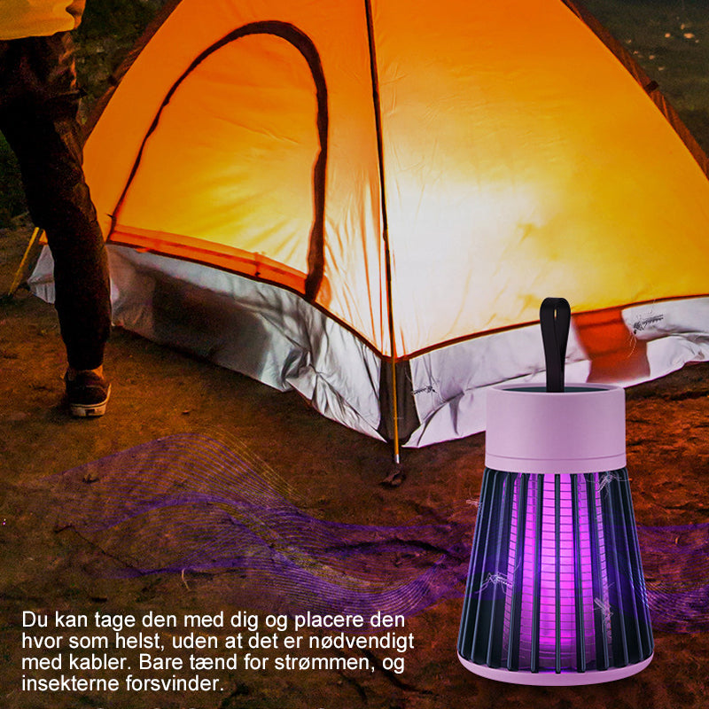 USB genopladelig lampe til mygge- og fluefælder