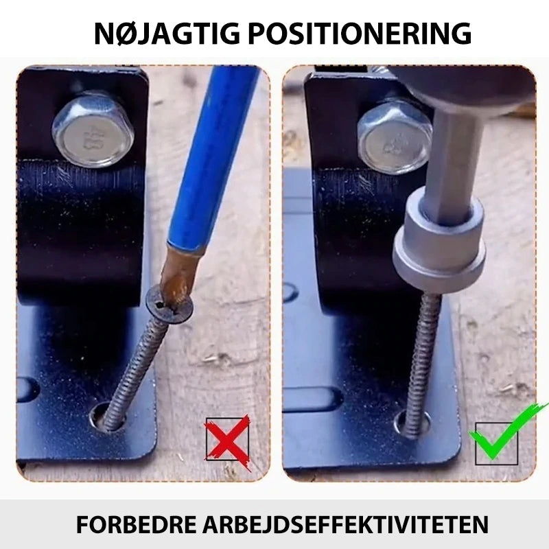 Magnetisk positioneringsskruetrækker
