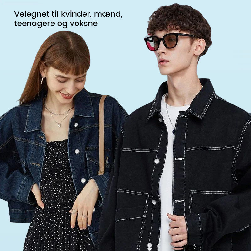 Justerbare knapper til Jeans med trådfri installation