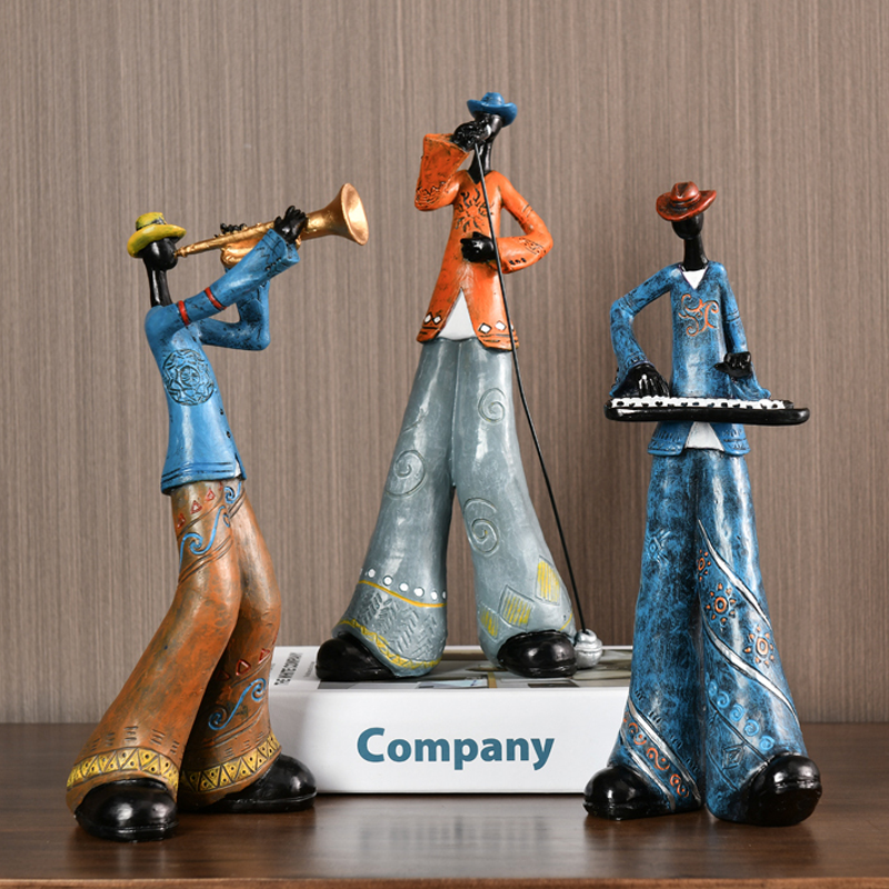 Musik band skulptur