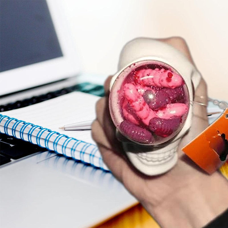 Klemmelegetøj i kraniemotiv