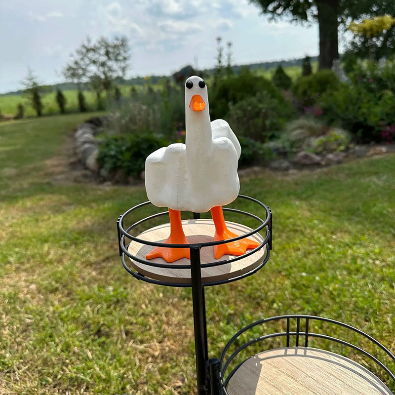 Duck you! Harpiksdekoration