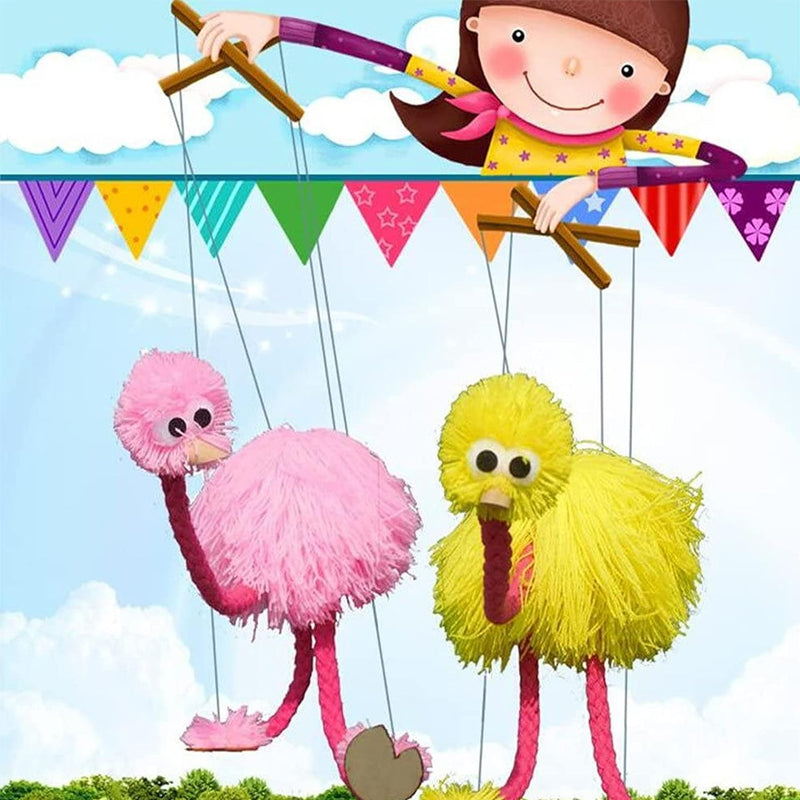 Ostrich Marionettes String Puppets