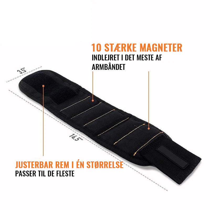 Magnetisk armbånd med stærke magneter