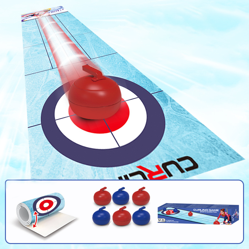 Mini bordcurlingspil