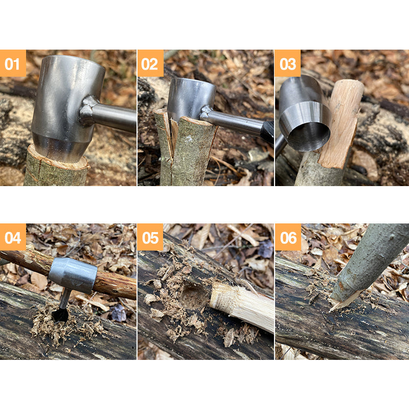 Bushcraft håndsnegl