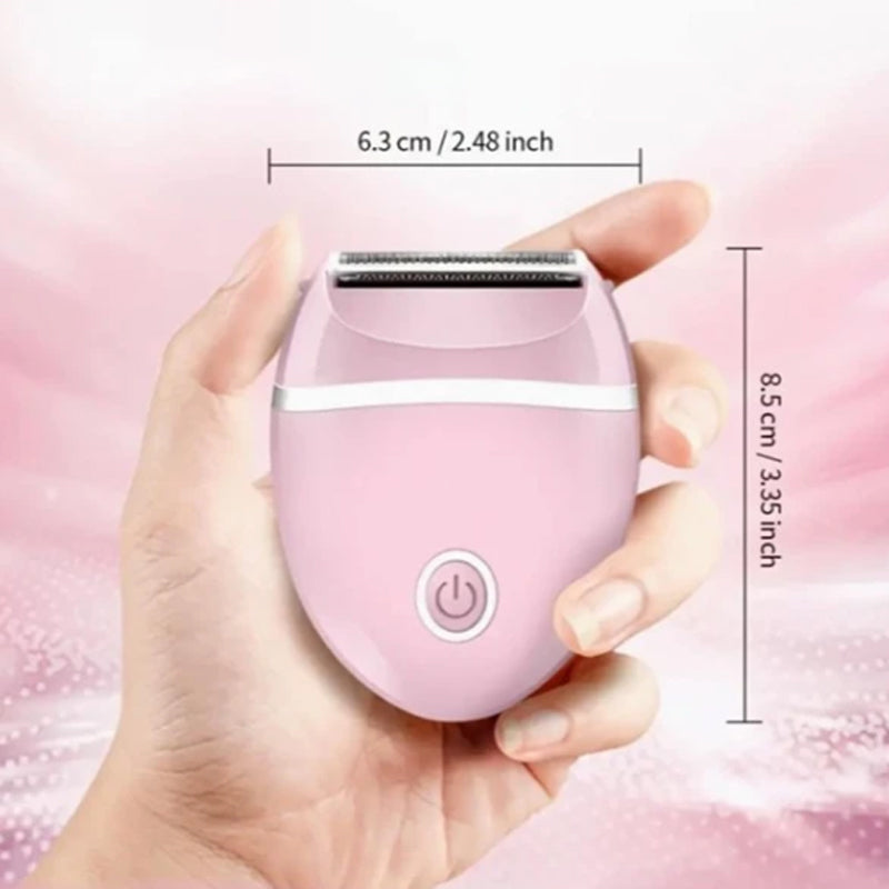 Minishaver med aftageligt skæreblad