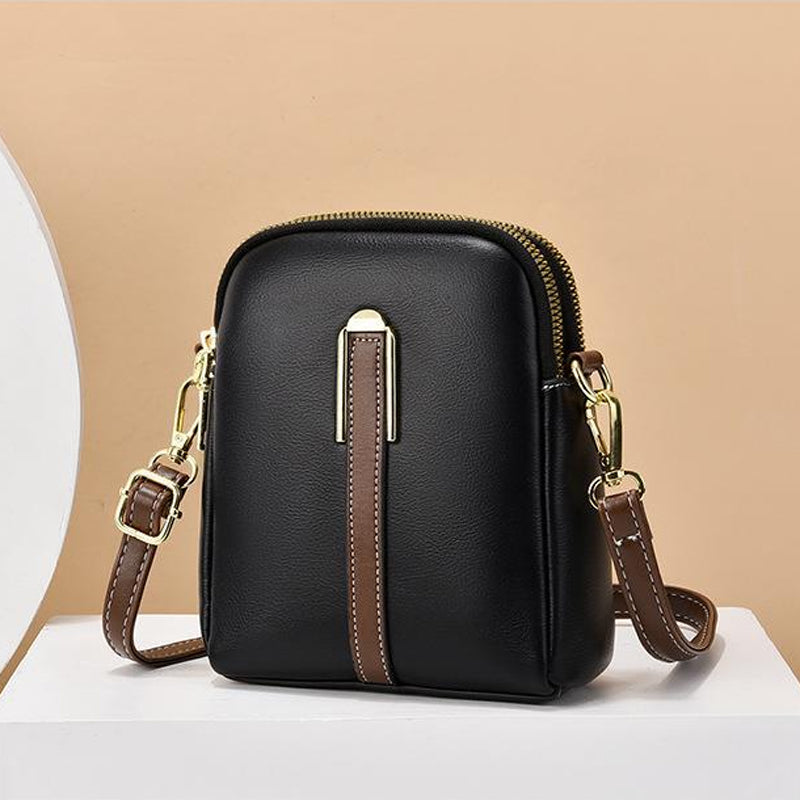 Letvægts Crossbody miniskuldertaske til telefon