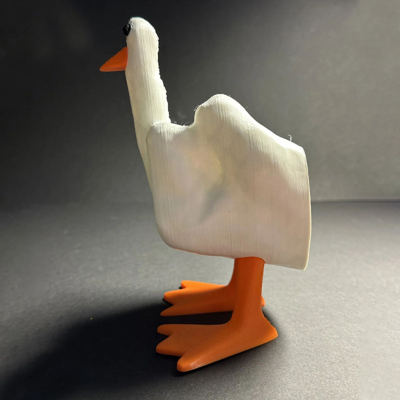 Duck you! Harpiksdekoration