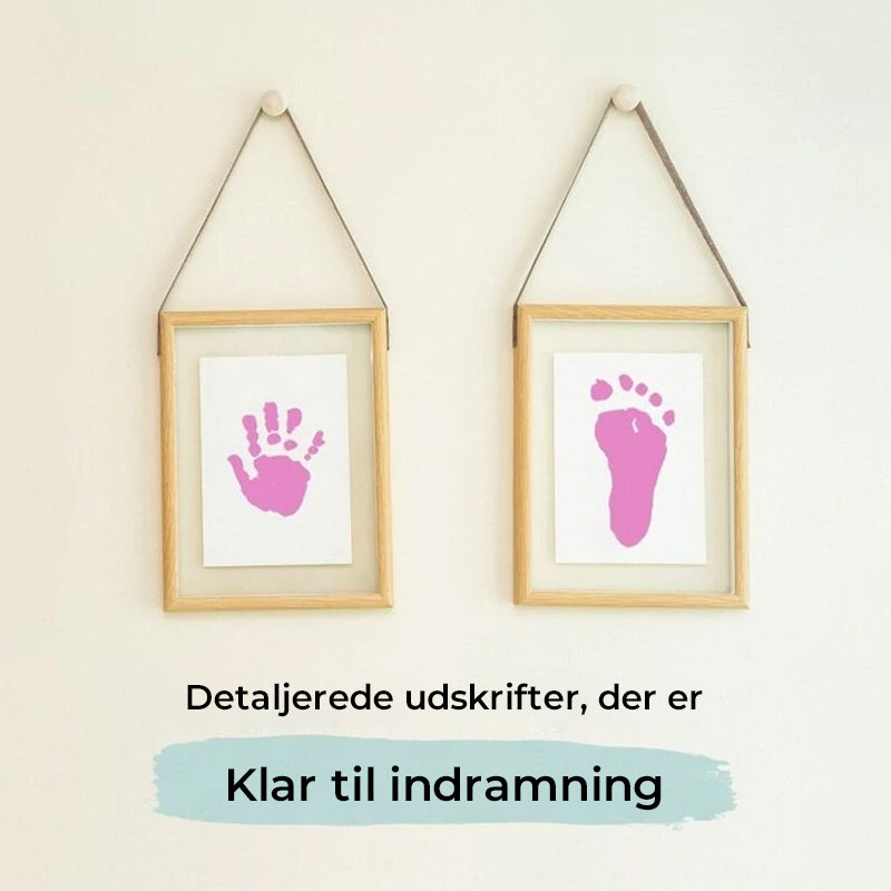 Mess-Free Baby aftryk Kit til hænder og fødder