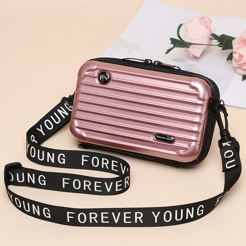 Minikuffert crossbody-taske