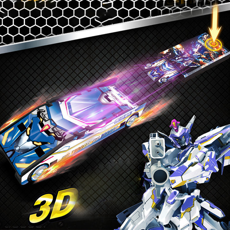 Pop-ud kort med hurtige biler