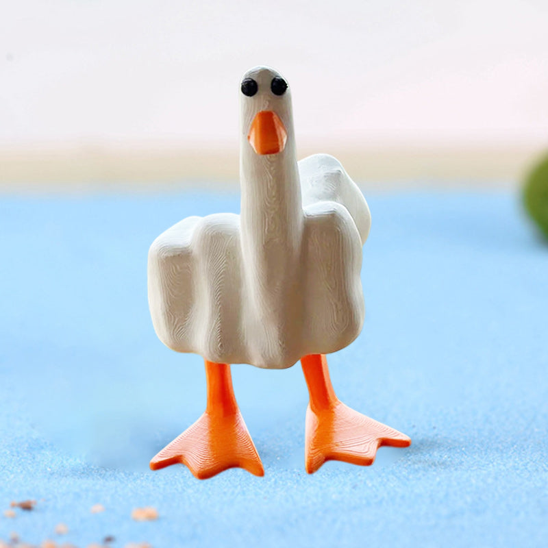 Duck you! Harpiksdekoration