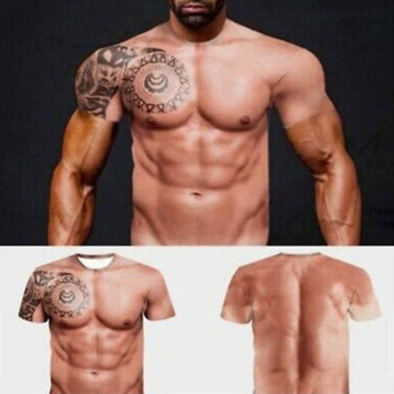 Muskel tatovering T-shirt
