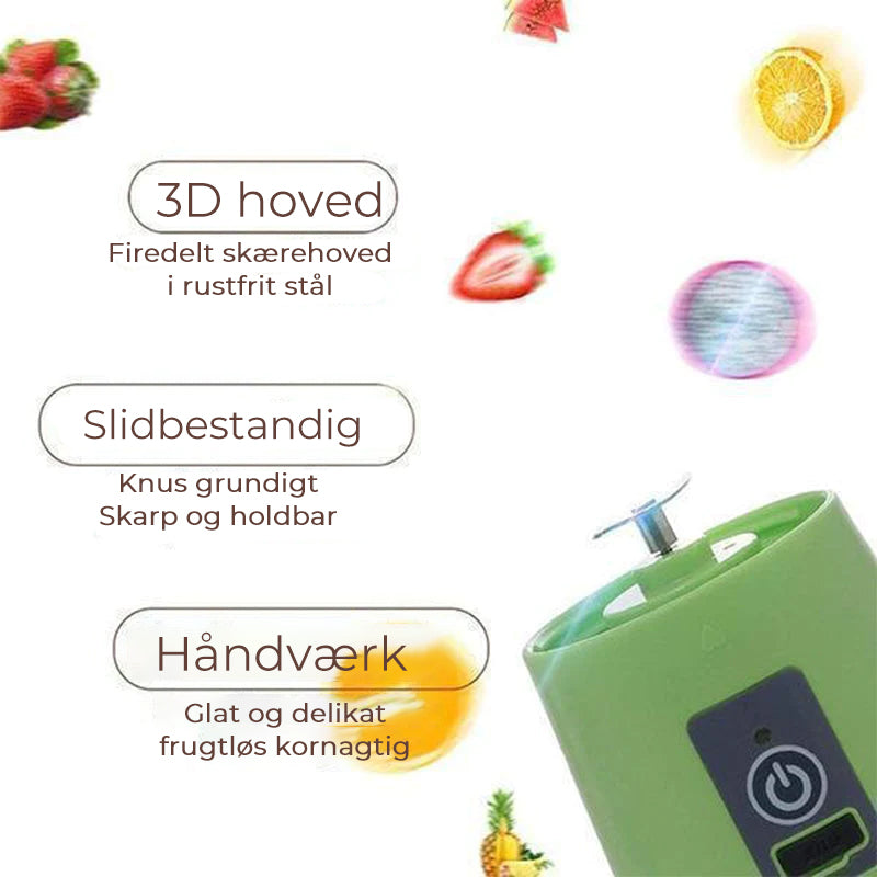 Bærbar USB elektrisk juiceblænder