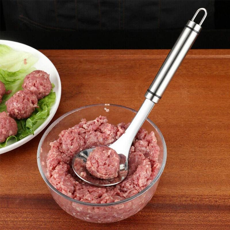 Kødbollemaskine i rustfrit stål