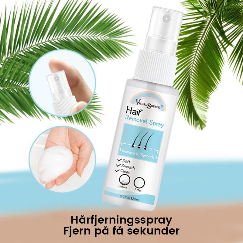 Hårfjernelsesspray